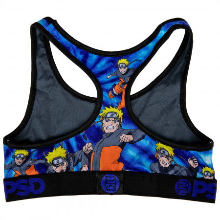Naruto Clones Tie-Dye PSD Sports Bra